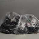 BAGSMART Rolling Duffle Bag with Wheels, 36L Travel Bag with Water-proof Pockets, Airline-Approved Carry On Duffel Bag with Handle, Black