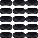 100 Pack Eye Mask Disposable Blindfolds for Games with Nose Pad Soft Eye Cover Party Pack Sleep Eye Masks Eye Shade Mask Women Men Kids (Black)