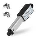DC HOUSE Mini Electric Linear Actuator Stroke 1.2"Force 4.5 lbs12V | High-Speed 1.97"/secWeight 0.1KG Ideal for Intelligent Range Hood, Fan Blades, Window Opener, Robotics, Home Automation