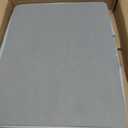 Clothes Storage Bins with Metal Frame Foldable Storage Box Clothes Organizers Storage Containers for Clothes Sheets Blankets Books Toys Gifts and Holiday Decorations 66L（19.7“X15.7"X13"）, Light gray