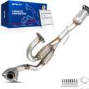 KAX 1PC Rear Catalytic Converter Fits for 2004-2008 Nissan Maxima,2002-2006 Altima,2004-2006 Quest 3.5L V6