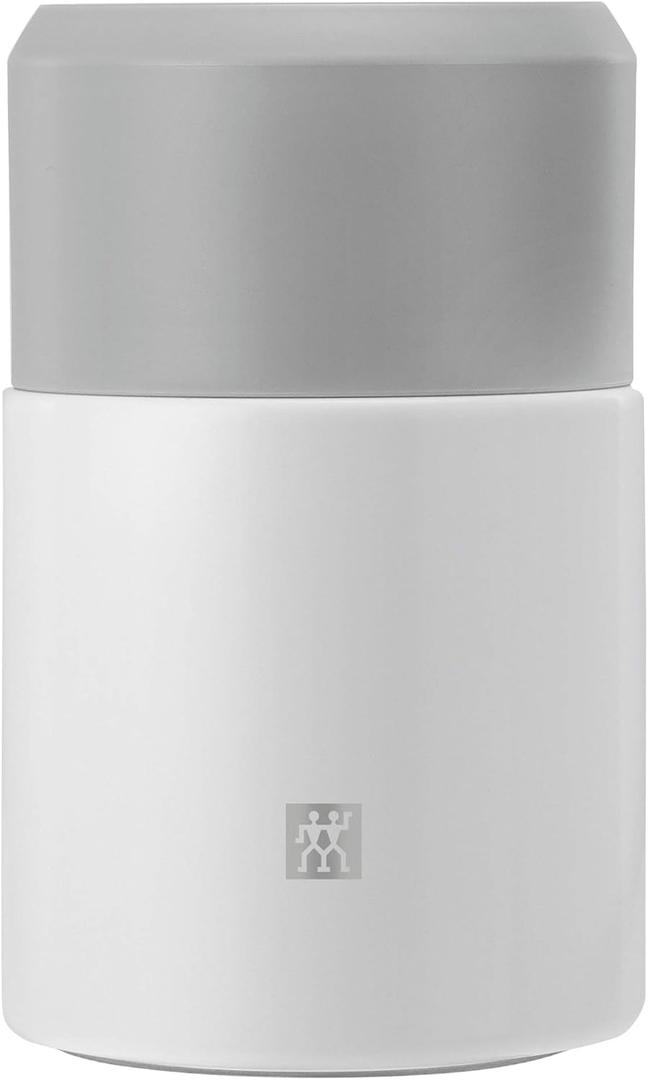 ZWILLING Thermo Insulated Food jar, 23.6 oz, Silver-White (23.6 oz, Silver-White)