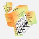 VUSH 100 Couple Games Challenge Cards with Scratch Offs Date Night Ideas, Conversation Cards for Couples, Romantic Relationship Card Game & Sex Games for Couples