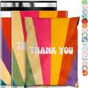 Oududianzi Poly Mailers 10x13, 100Pack Shipping Bags, Plastic Packaging Bags, Self-Seal Polymailers, Mailers Poly Bags, Package Bags for Small Business and Clothing - Rainbow