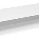 Jetland Cabinets Drawers Edge Pulls - 8-Pack, 6" Overall Length, White, Concealed Tab Pulls for Kitchen Garage Cabinet Drawers, PW5018W128
