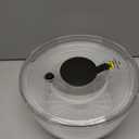 OXO Good Grips Salad Spinner | Lettuce Spinner | Fruit Washer | Fruit Washing Bowl with Strainer | Vegetable Cleaner | Salad Cleaner | Lettuce Washer | 6.22 Quart Capacity (White)