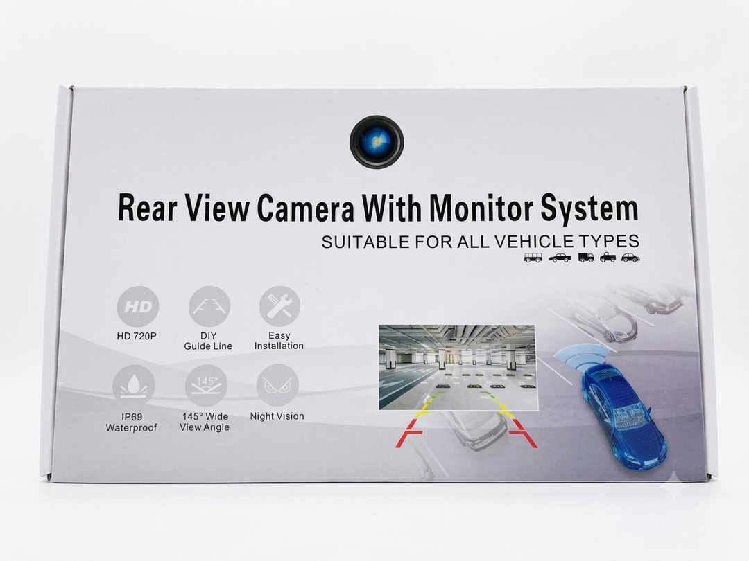 OBEST Wireless Backup Camera Monitor Set 5-inch
