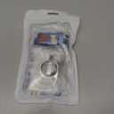 Cute Dog ID Badge Holder with Lanyard and Retractable Badge Reel Clip,Keychain Name Badge Clip for Teacher Women Student Nurse