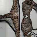 Lilosy Sexy Mesh Sheer Underwire Push Up Lingerie Set Lingerie Set (Black, S)