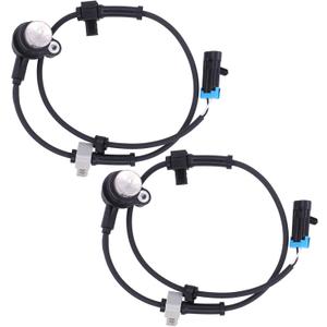 NewYall Pair Rear ABS Speed Sensor for Buick Rainier 2004-2007 for Chevrolet Trailblazer for GMC Envoy for Saab 9-7x 2006-2009 Left and Right Side ALS1737 15131391