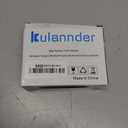 Kulannder Wii Remote Battery Charger(Free USB Wall Charger+Lengthened Cord) Dual Charging Station Dock with Two Rechargeable Capacity Increased Batteries for Wii U Game Remote Controller (White)