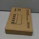 Key Holder for Wall, Decorative Key and Mail Holder with Shelf Has Large Hooks for Bags, Coats, Umbrella  Paulownia Wood Key Hanger with Mounting Hardware (9.8W x 6.7H x 4.2D) (Black)