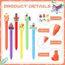 24 Set Back to School Stationery Set for Students, First Day of School Ballpoint Pens Mini Notebook Gift Card Welcome to School Gifts for Classroom Gifts Goodie Bags Fillers Party Favors