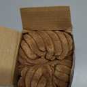 MIULEE Decorative Throw Pillow Covers for Couch Bed Livingroom 18x18 Inch Set of 2 Brown Boho Accent Throw Pllows Broadside Striped Patchwork Soft Corduroy Pillowcases