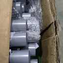 Shintenchi Carport 12' x 20' Heavy Duty Portable Garage, Car Port Canopy with Side-Opening Removable Door & Roll-Up Windows, Car Canopy for Truck,Car,Boat,Motorcycle,Grey