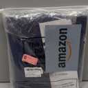 48 Pack Colored Plastic File Folders with Tabs and Sticky Labels Sturdy 1/3 Cut Tab Manila File Folders Letter Size 8. 5 x 11 Inch for Office Home Supplies Organizer Documents(Navy Blue)