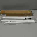 Over The Door Clothes Hanger Rack Foldable Space-Saving Over The Door Hooks for Laundry Drying Bathroom Towels & Home Office(White)