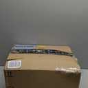 4 Pack Acoustic Panels, 48 x 24 x 2" Sound Proof Foam High Density Studio Wedge Tiles Fire Resistant Acoustic Panels for Home,Office, Recording Room, Studio (Black-4 Pack)