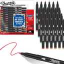 Sharpie Creative Markers Variety Pack, Water-Based Acrylic Paint Markers, Fine Tip, Assorted, 24 Count