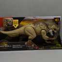 Mattel Jurassic World Rebirth Distortus Rex Rumble N Rampage Dinosaur Action Figure 22 Inch with 2 Attack Actions, Content-Accurate, Digital Play