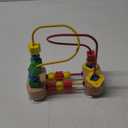 Melissa & Doug First Bead Maze - Wooden Educational Baby Toy with Suction Cups, for Floor, High Chair or Toddler Table, Toddler Toys for Girls & Boys Ages 1+