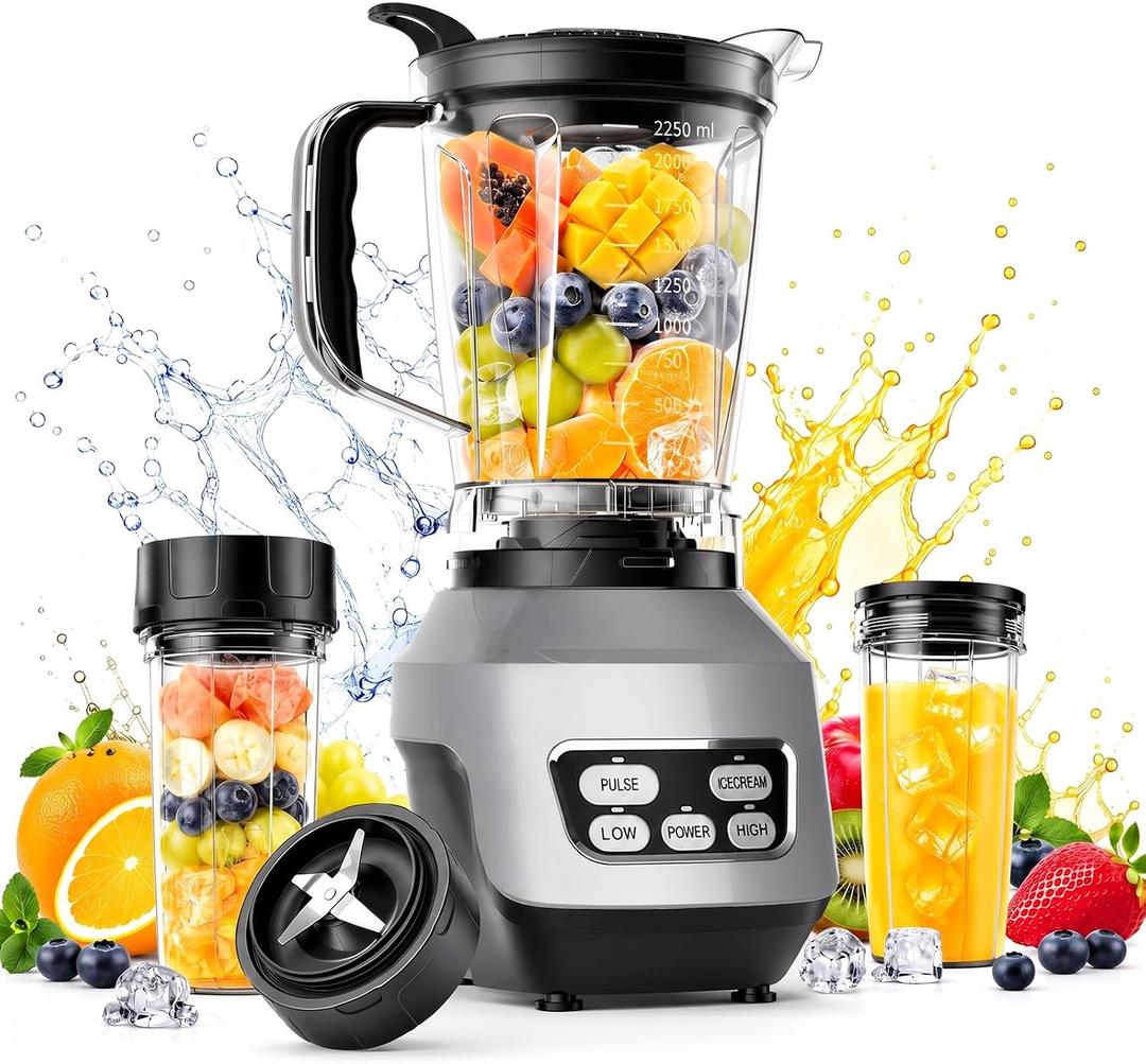 DUMOS Smoothie Blender for Kitchen, Personal Blender for Smoothies