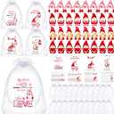 36 Set Valentine's Day Mini Gnomes Figurines Valentines Exchange Gifts Bulk Miniature Gnome Statues with Cards and Organza Bag Tiny Dwarf Figures to Hide for Classroom School Party Favor