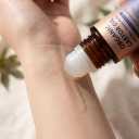 Organic Cold Pressed Castor Oil, Rose Quartz Roller Ball Bottle for Skin, Lashes & Eyebrows