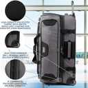 Travelpro Tpro Bold 2.0 30 Inch Drop Bottom Rolling Duffel