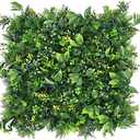 Boshen Artifical Grass Wall Backdrop 6PCS 10"x10" Boxwood Panels Grass Boxwood Hedge Wall Panels Greenery UV Protected Artificial Grass Wall Decor for Party Wedding Backyard Indoor Outdoor