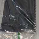 Sheet Music Folder (1 Pack, Black)  40 Sleeves Display 80 Pages Spiral Binder Organizer for Music Stand  Fits Letter Size 8.5 x 11 Inch  Direct Page Writing with Detachable Name Tag