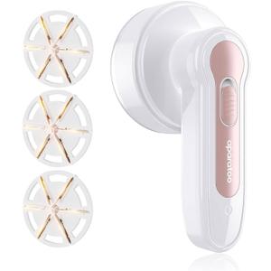 Fabric Shaver, Lint Remover for Clothes, USB Rechargeable Fabric Defuzzer with 3 Replaceable Blades, Removes Fabric Pills, Rechargeable Sweater Defuzzer Pill Remover, Depiller Effectively Remove Pills