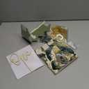 First Birthday Decorations - Complete Party Set with High Chair Banner, Number 1 Balloon, One Cake Topper, Crown, Balloons & Birthday Banner(Green)