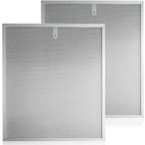 2PCS Aluminum Grease Range Hood Filters 14.81 X 16.25 X 0.38 Inches Compatible with Imperial Cal Range Hoods Replace#: C-745