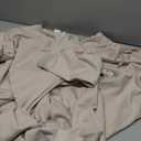 WIHOLL Lounge Sets for Women 2026 V Neck 2 Piece Outfits Airport Wide Leg Pants Matching Set Sweatsuits (Large, 04 - Light Grey)