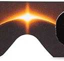 Lunt Solar Eclipse Glasses 5-Pack - ISO & CE Certified, AAS Approved for 2026 Eclipse in Spain & EU (UK, Germany, France)