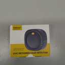 Nulaxy UVC Retainer Case with Fan, Magnetic Closure Aligner Case Includes Vent Holes and Mirror, Portable Retainer Box with Removal Tool and Brush Compatible with Invisalign Retainer Slim Aligner