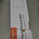 Premium Electric Warming Tray for Food - 5 Temp & 4H Timer, Anti-Scald Silicone Portable Food warmer Mat, Safety Lock, Roll-Up Design - Food Warming Mats for Countertop & Buffet Party Gathering (Baby Blue)