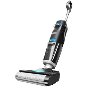 BLACK+DECKER Cordless Wet Dry Vacuum Cleaner and Mop, Vacuum & Wash Duo with Self-Cleaning, Edge Cleaning and Digital Display, Space-Saving Design, One-Step All in One for Hard Floors & Area Rugs