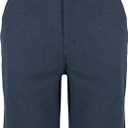 Mens Hybrid Shorts Chino Golf Athletic Casual Quick Dry Walk Boardshort (34, Navy 01)
