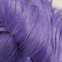 ColorGround Long Purple Braid Cosplay Wig for Halloween Party Costume (Purple)