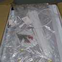 MODERN Hexagon Garage Light: Higher Brightness 38880 Lumens Honeycomb Garage Light, 8 Grid Systems 6500K, Hexagon Garage Grid Lighting for Garage, Gym, Car Detailing Shop etc.