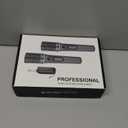 Wireless Microphones, 5-level Volume Adjustment, Dual Handheld Dynamic Mic with Dynamic Ambient Lighting, Ultra-Stable Rechargeable Receiver,40H Duration, 200ft Range, Karaoke Microphone for Singing