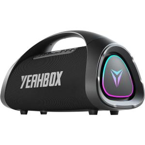 Sonic Boom MAX 300W Max Large Bluetooth Speaker Loud, Massive Bass, IPX66 Waterproof Party Portable Speaker with Subwoofer/EQ/Fast Charge, Outdoor Wireless Speakers (Black)