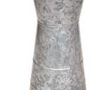 Deco 79 Metal Galvanized Watering Jug, 10 by 16-Inch,Gray