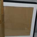 upsimples 18x22 Picture Frame, Display Pictures 14x18 with Mat or 18 x 22 Without, Wall Hanging Poster Frames, Black, 1 Pack