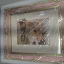 PHAREGE Vintage Picture Frame 8x10 Pink Gold, 8 by 10 Ornate Decorative Antique Frame with Mat for 5x7 Photo, Fancy Matted Frame for Desktop or Wall, Horizontal or Vertical