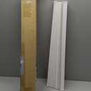 BlindsAvenue Cellular Honeycomb Cordless Shade, 9/16" Single Cell, Light Filtering, White, Size: 25" W x 72" H
