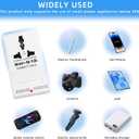 50W Voltage Converter Power Converter, Travel Adapter AC110V/120V to 220V/240V Step-Up&Down Voltage Converter (Applicable Electrical Appliance: <50w)