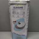 EUHAMS Side Sleeper Pillow - Ergonomic Memory Foam Shoulder Pillow with Arm Holes for Neck,Shoulder & Rotator Cuff Pain Relief-Arm Support Pillows for Adults Ideal for Left & Right Side Sleepers,Grey